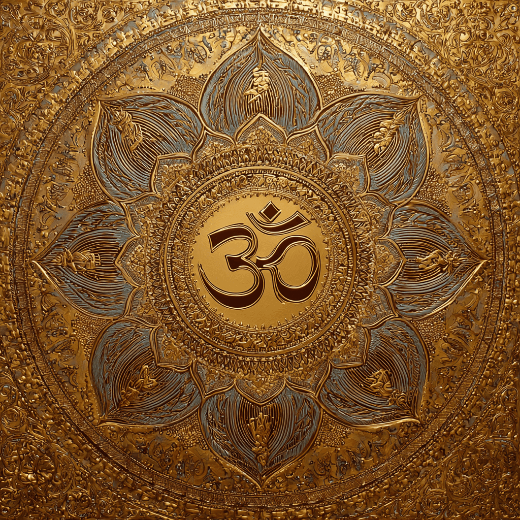 Abstract Indian Spiritual Art Wallpaper wallpapers