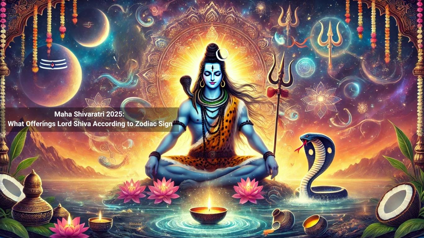 shivaratri special best offerings for shiva based on your zodiac