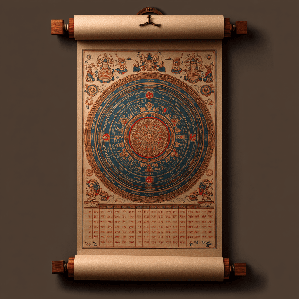 Kundli Chart Aesthetic Wallpaper wallpapers