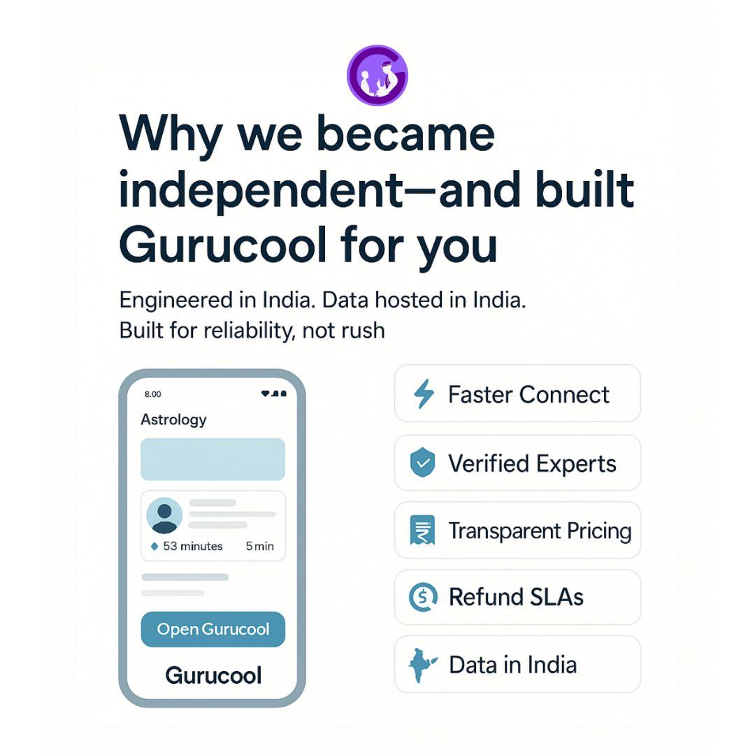 Why we became independent—and built Gurucool for you